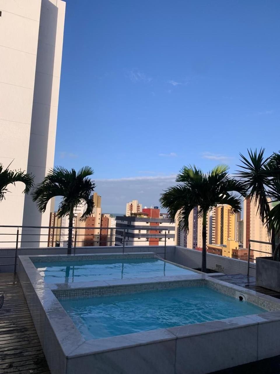 Flat Manaíra Apart Hotel João Pessoa Exterior foto