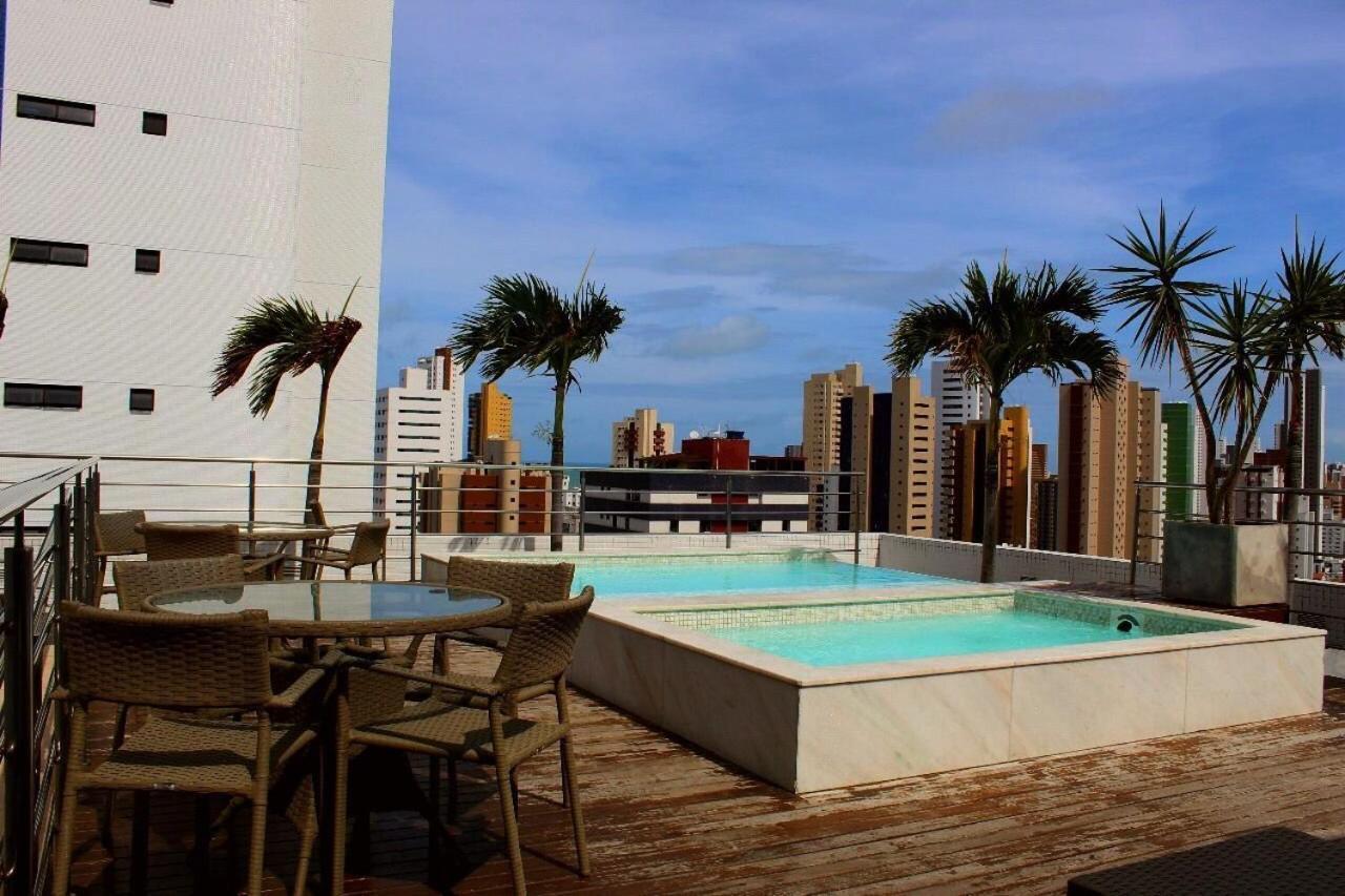 Flat Manaíra Apart Hotel João Pessoa Exterior foto